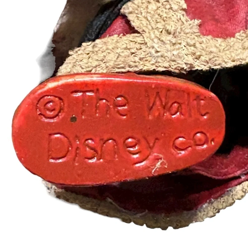 Santa Mickey Mouse Ornament Made in Taiwan Vintage 80’s Disney